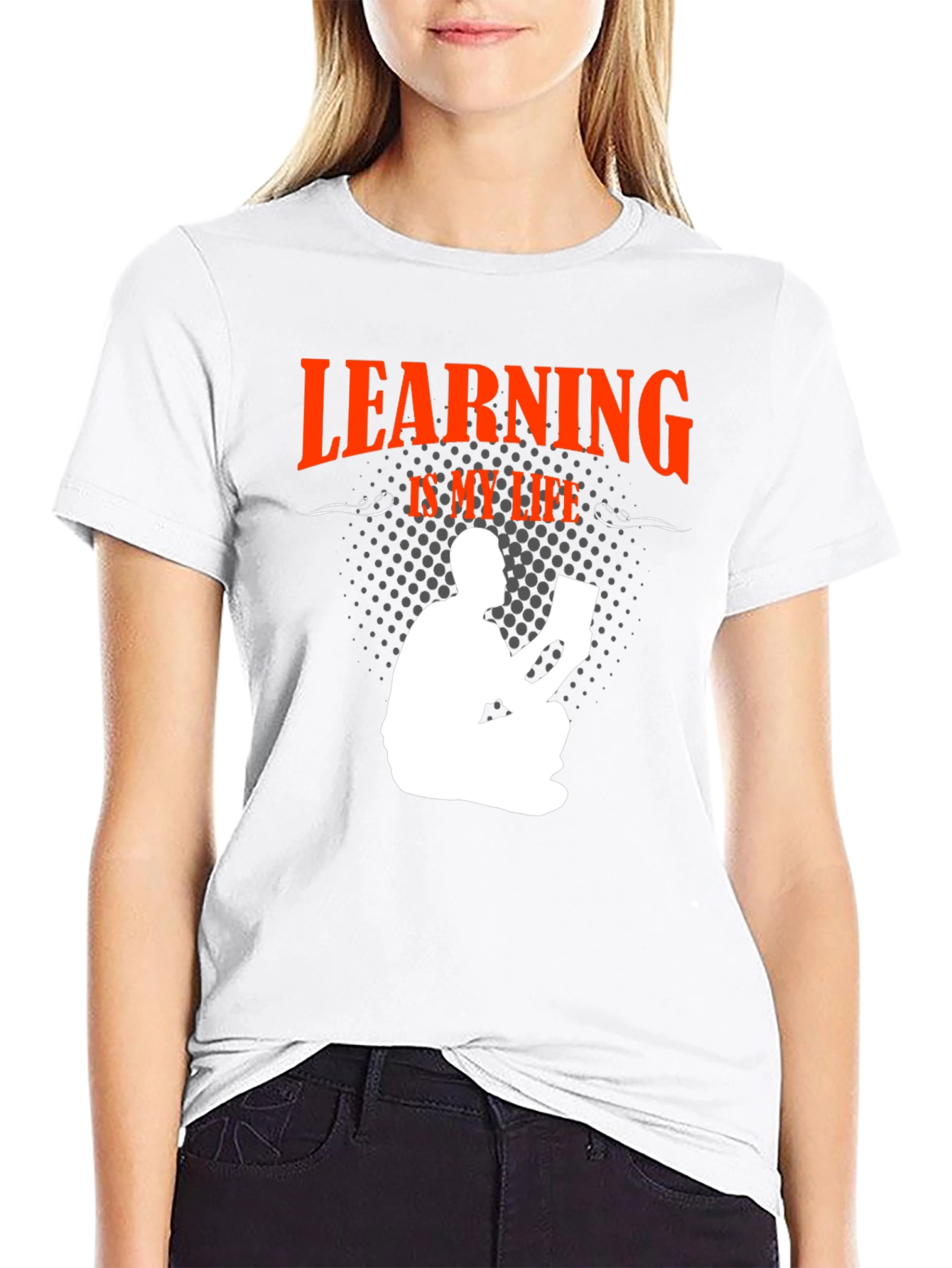 Learning is My Life Graphic T-Shirt