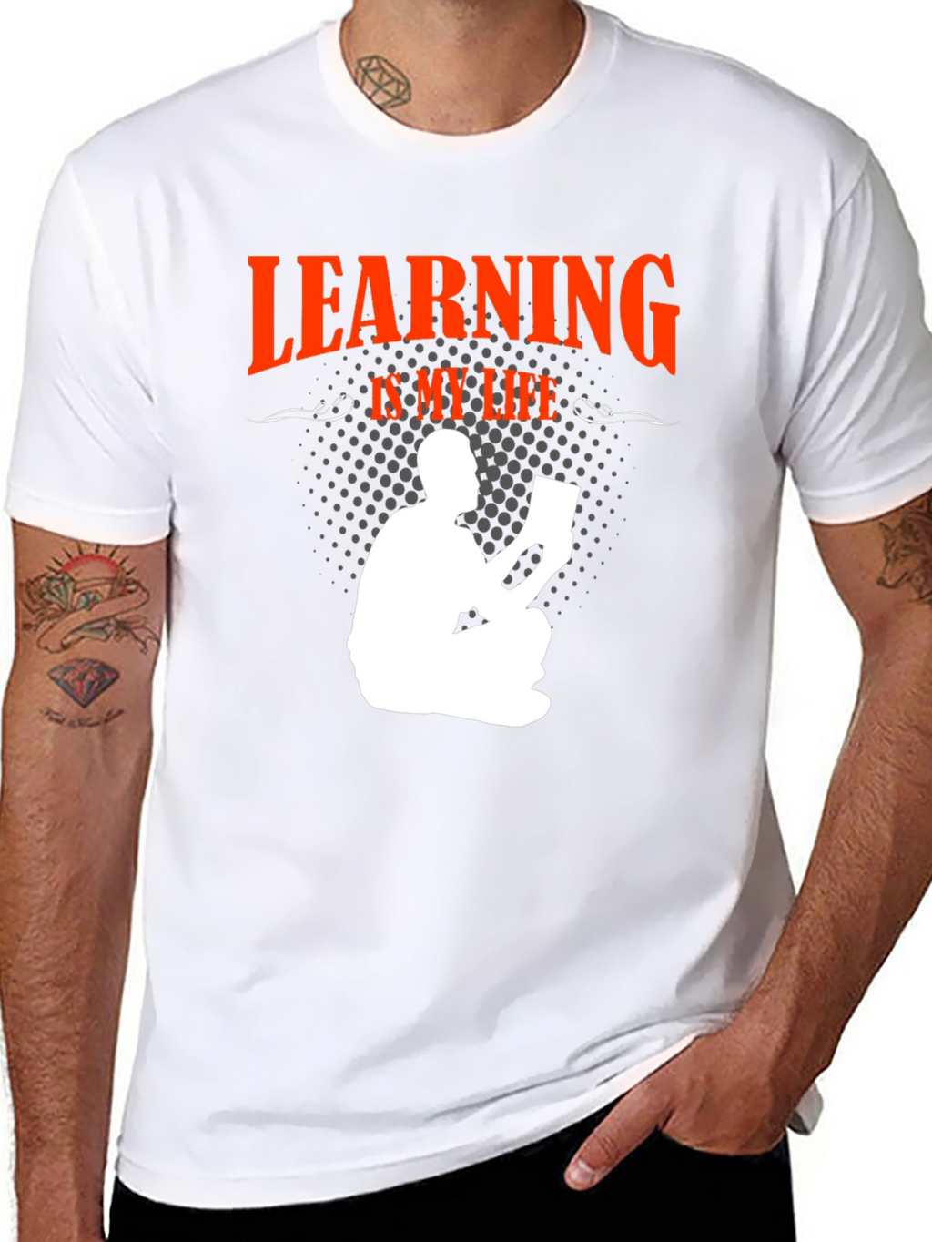 Learning is My Life Graphic T-Shirt