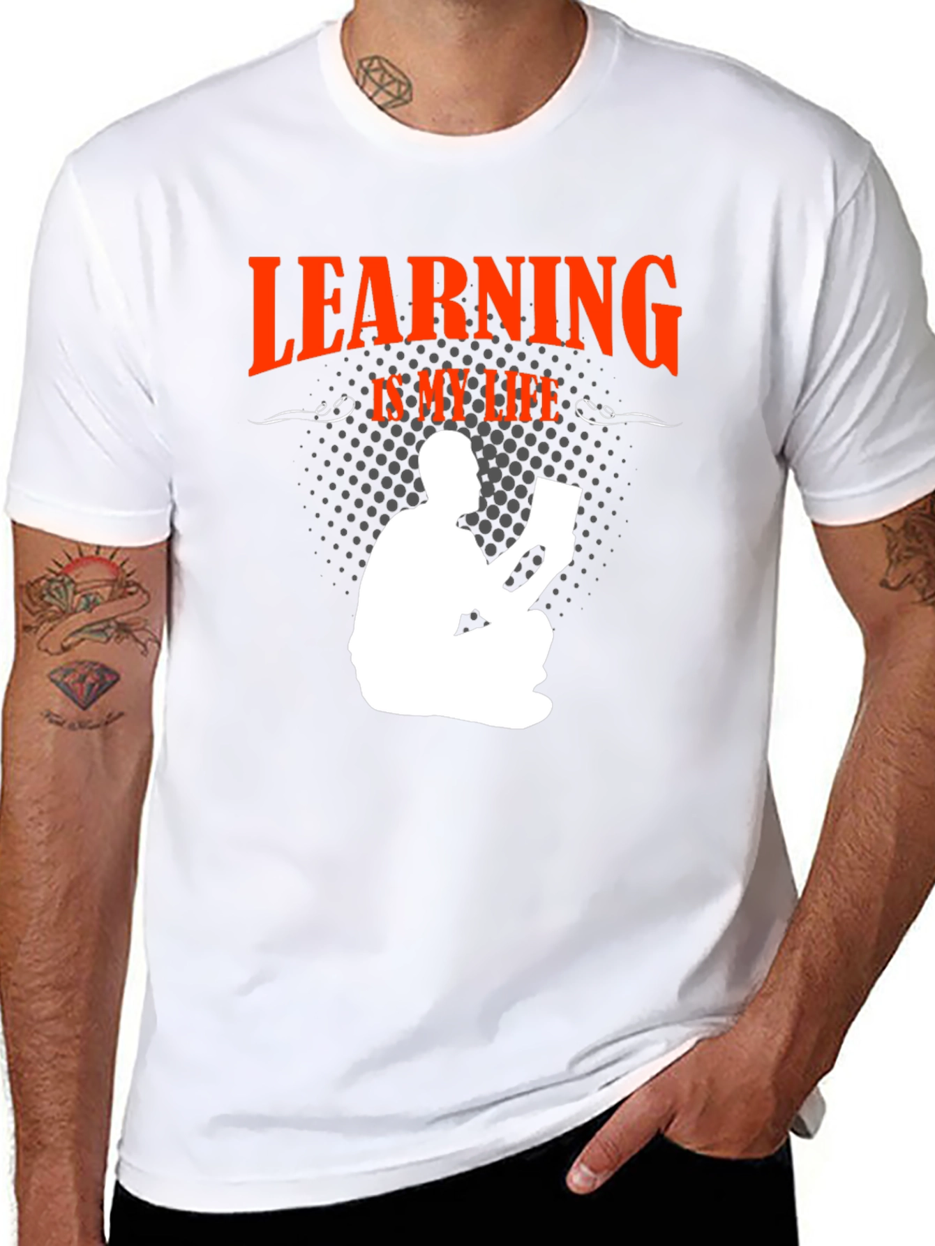 Learning is My Life Graphic T-Shirt