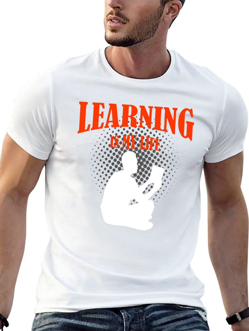 Learning is My Life Graphic T-Shirt