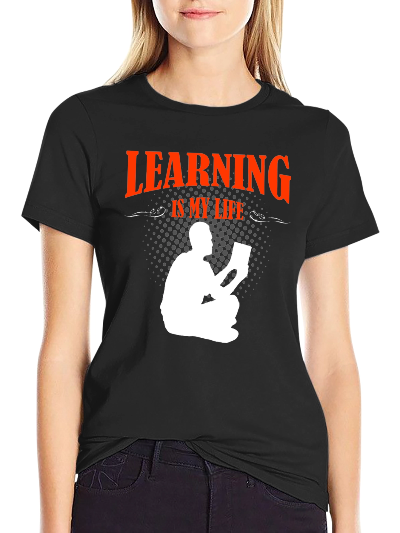 Learning is My Life Graphic T-Shirt
