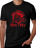 Full Throttle Ride Free Graphic Tee