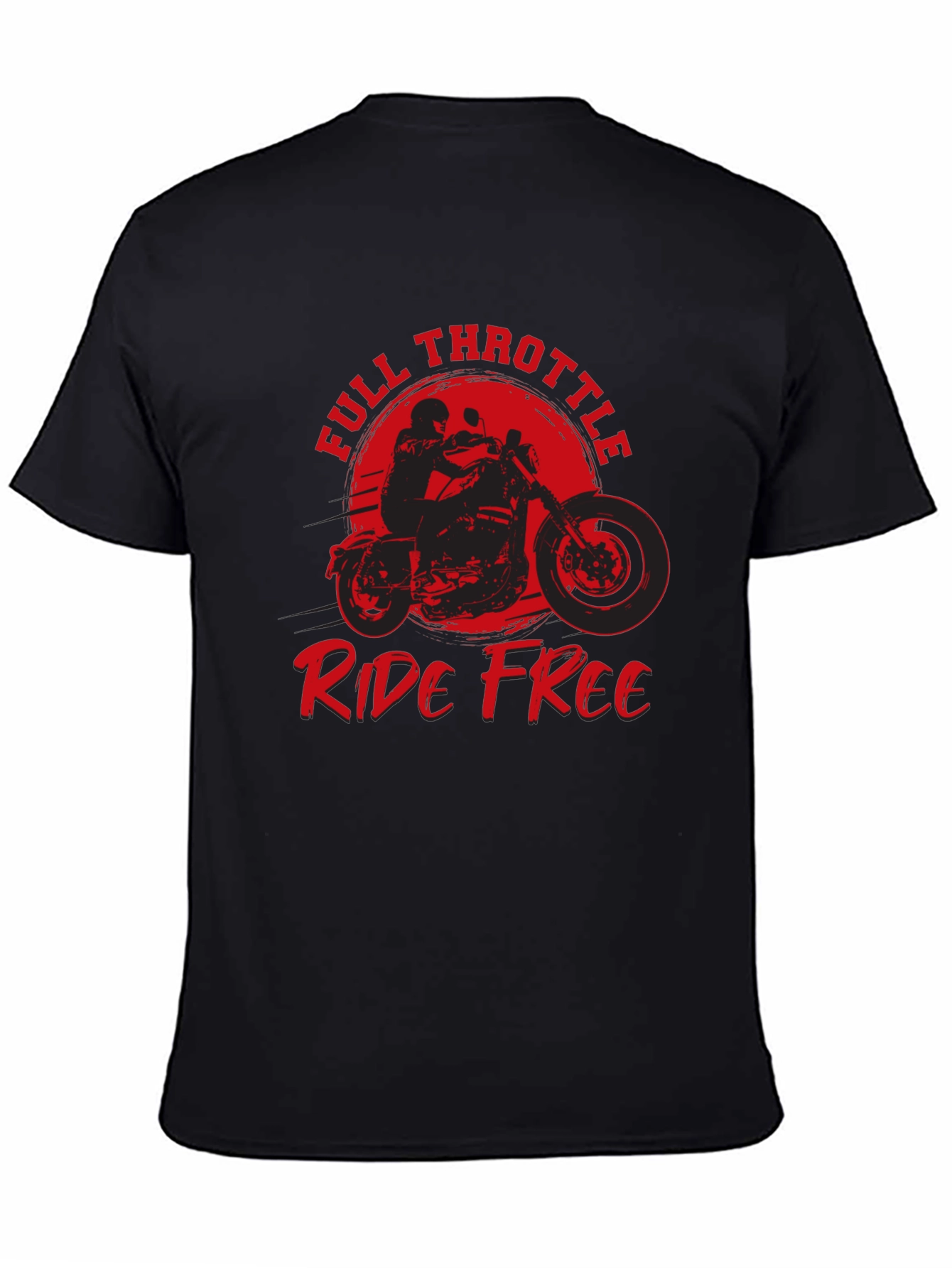 Full Throttle Ride Free Graphic Tee