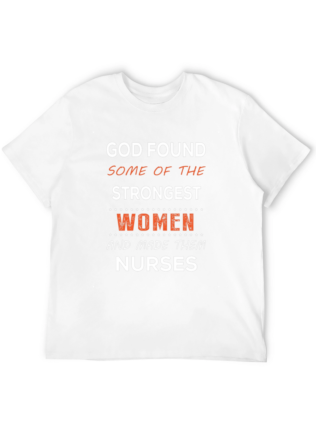 Strongest Women Nurses T-Shirt - Black Graphic Tee
