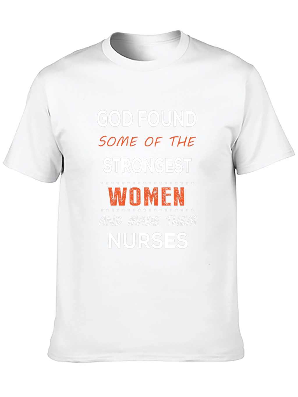 Strongest Women Nurses T-Shirt - Black Graphic Tee