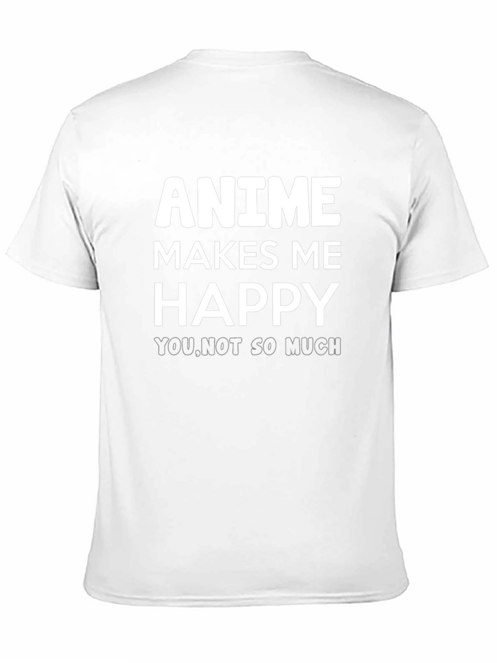 Anime Makes Me Happy Graphic Tee