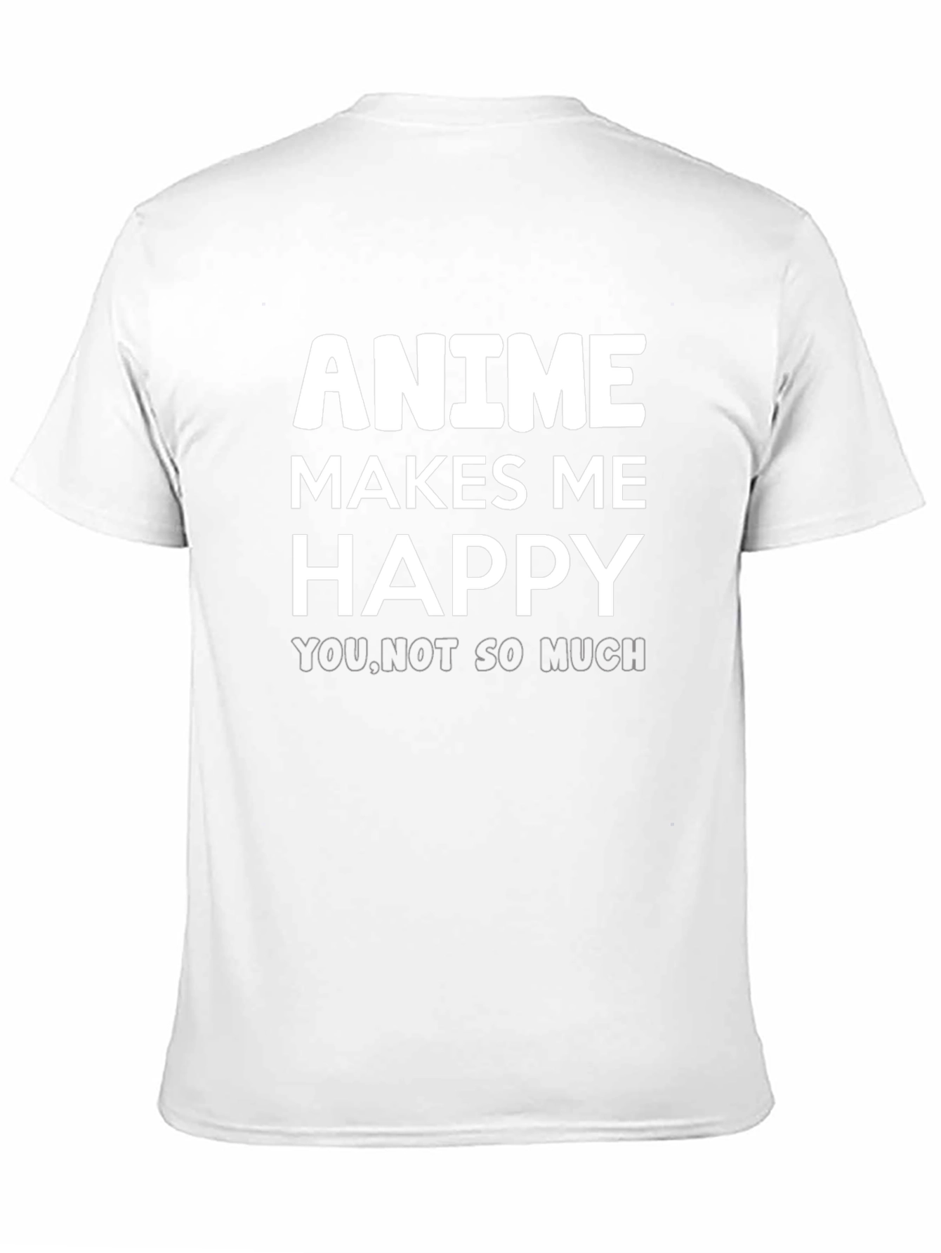 Anime Makes Me Happy Graphic Tee