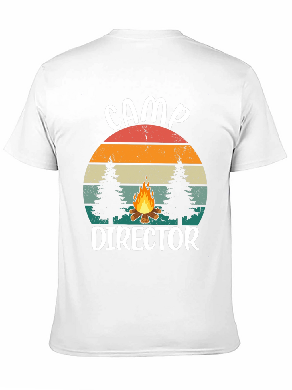 Camp Director Graphic Tee - Retro Camping Shirt