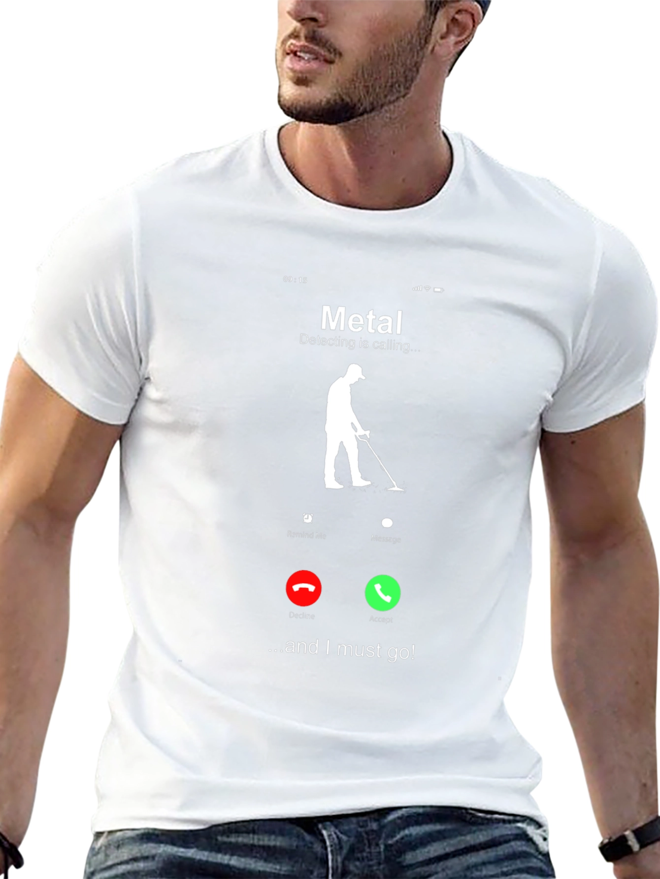 Metal Detecting Calling T-Shirt - Detectorist Gift