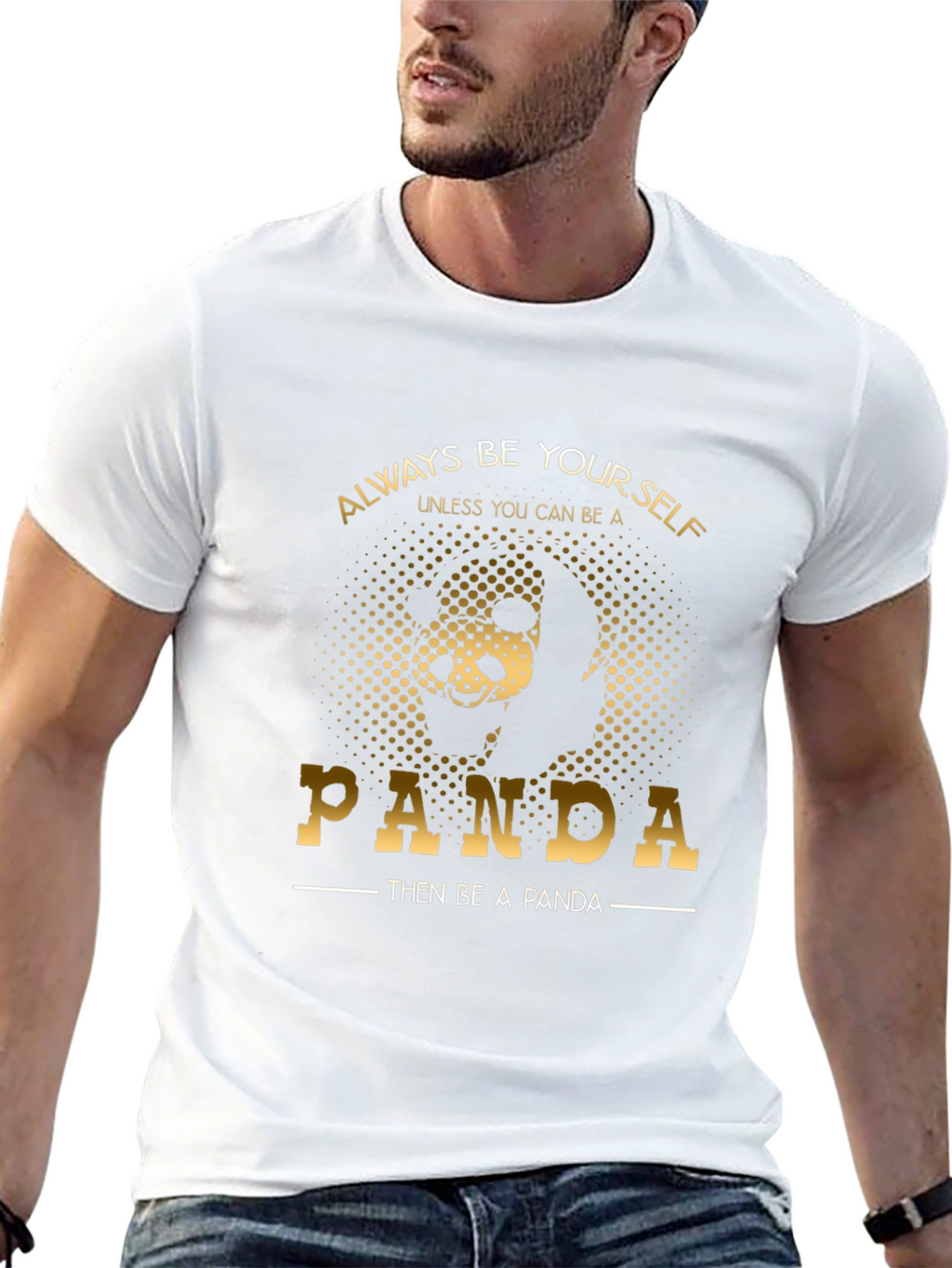 Always Be Yourself Panda T-Shirt