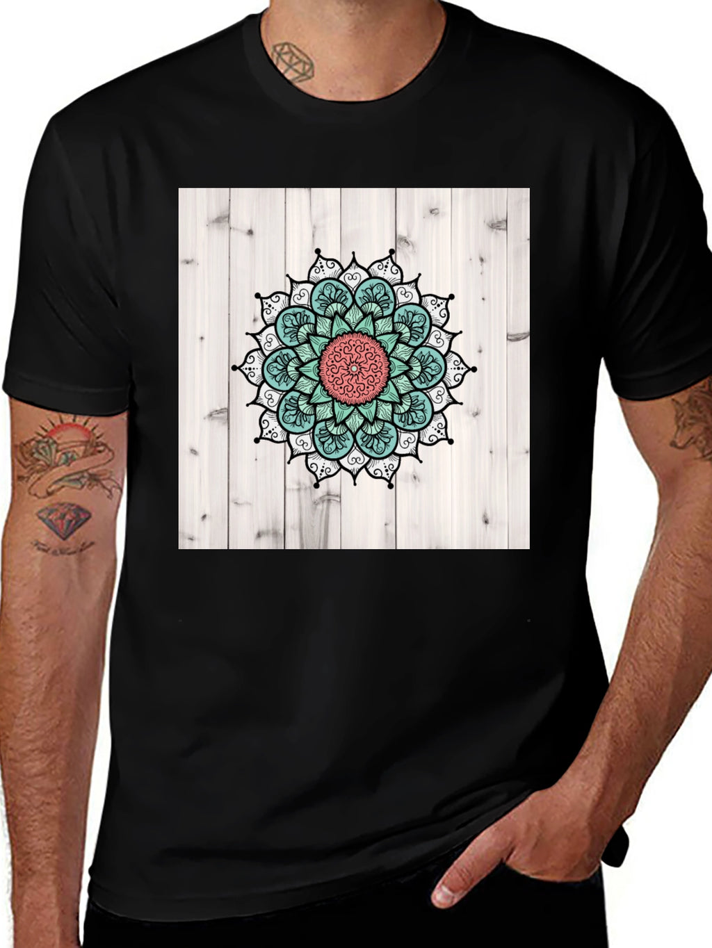 Mandala Graphic Tee - Stylish Unisex T-Shirt