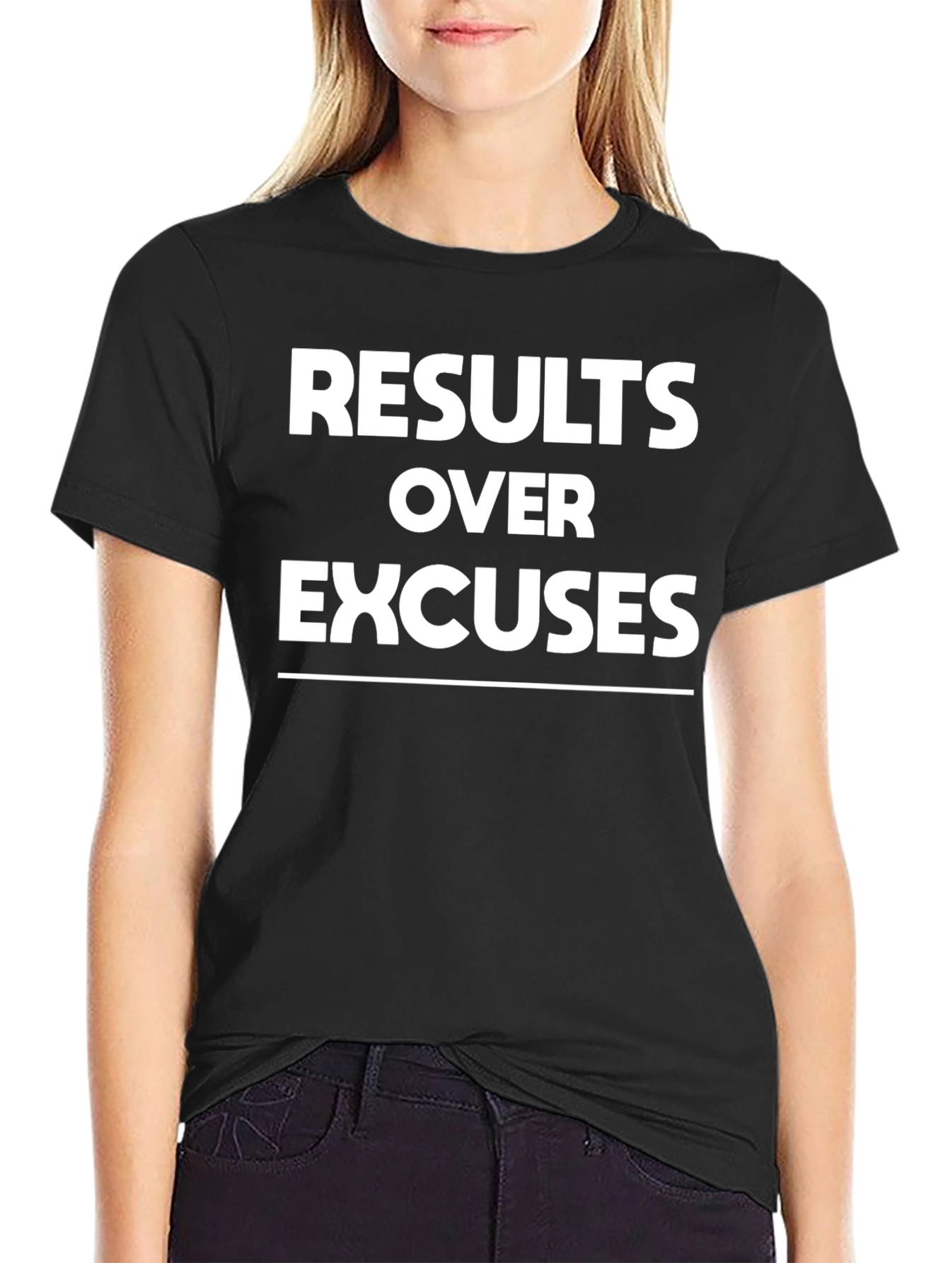 Results Over Excuses Graphic Tee