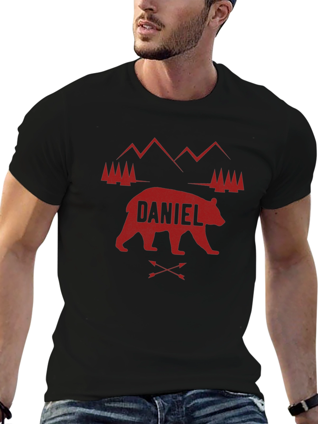 Daniel Bear Mountain Graphic T-Shirt