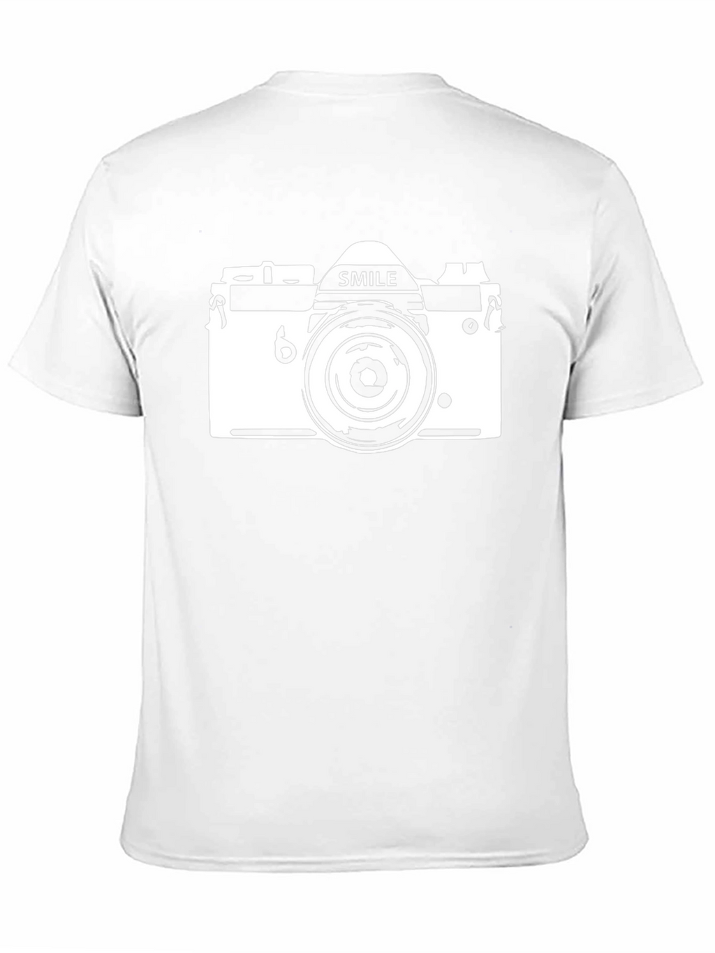 Retro Camera Graphic Tee - Black