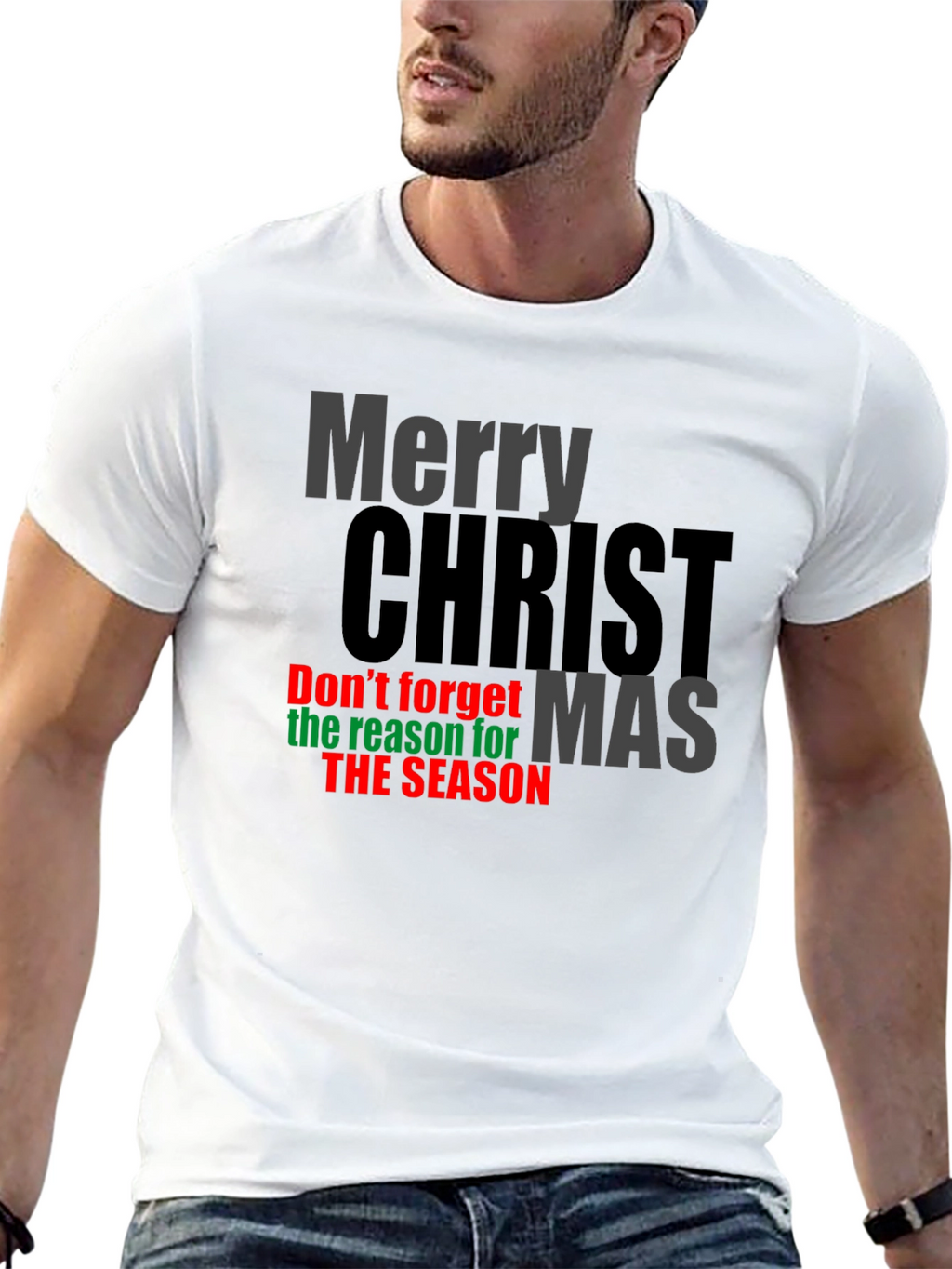 Merry Christ Mas Reason for the Season T-Shirt