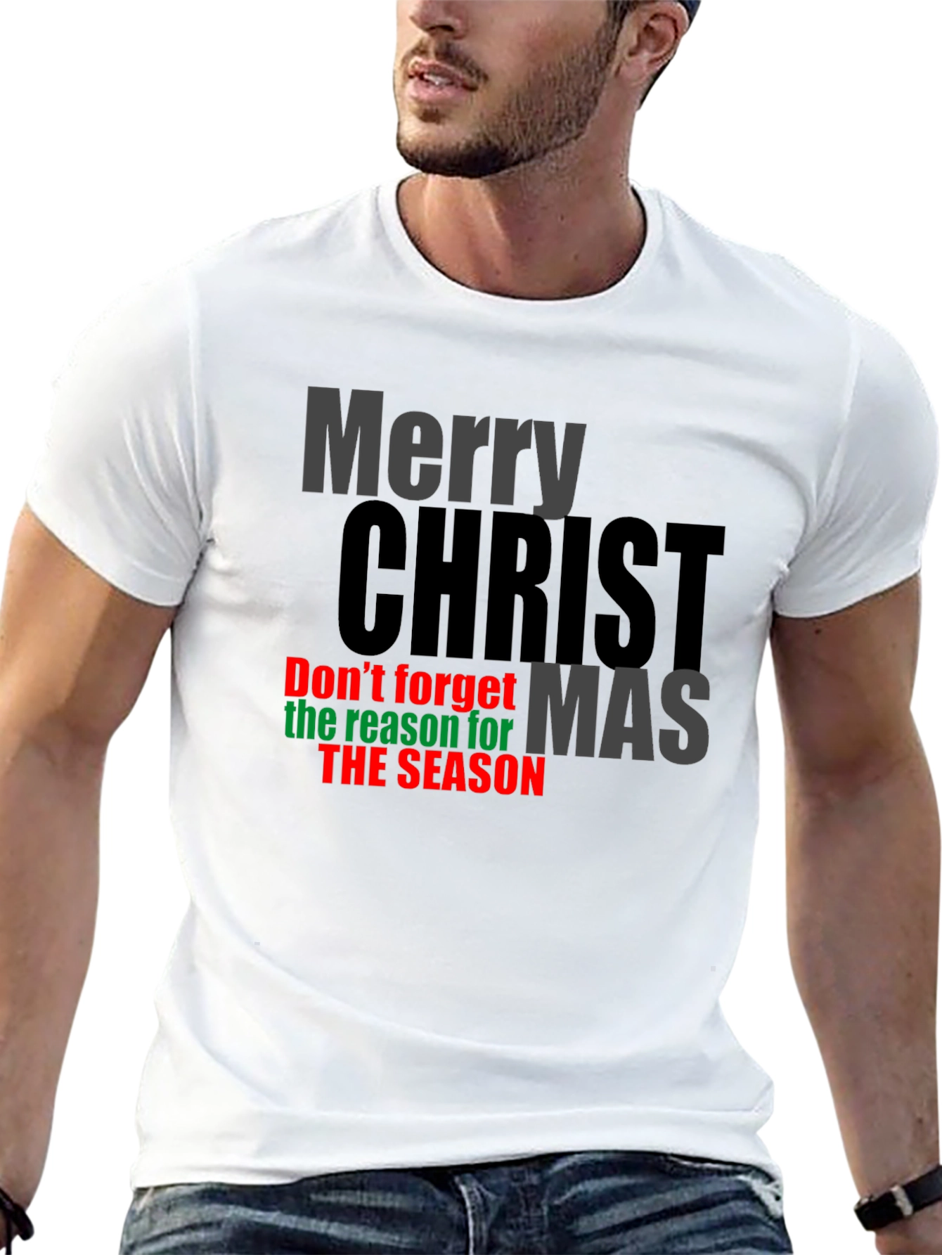 Merry Christ Mas Reason for the Season T-Shirt