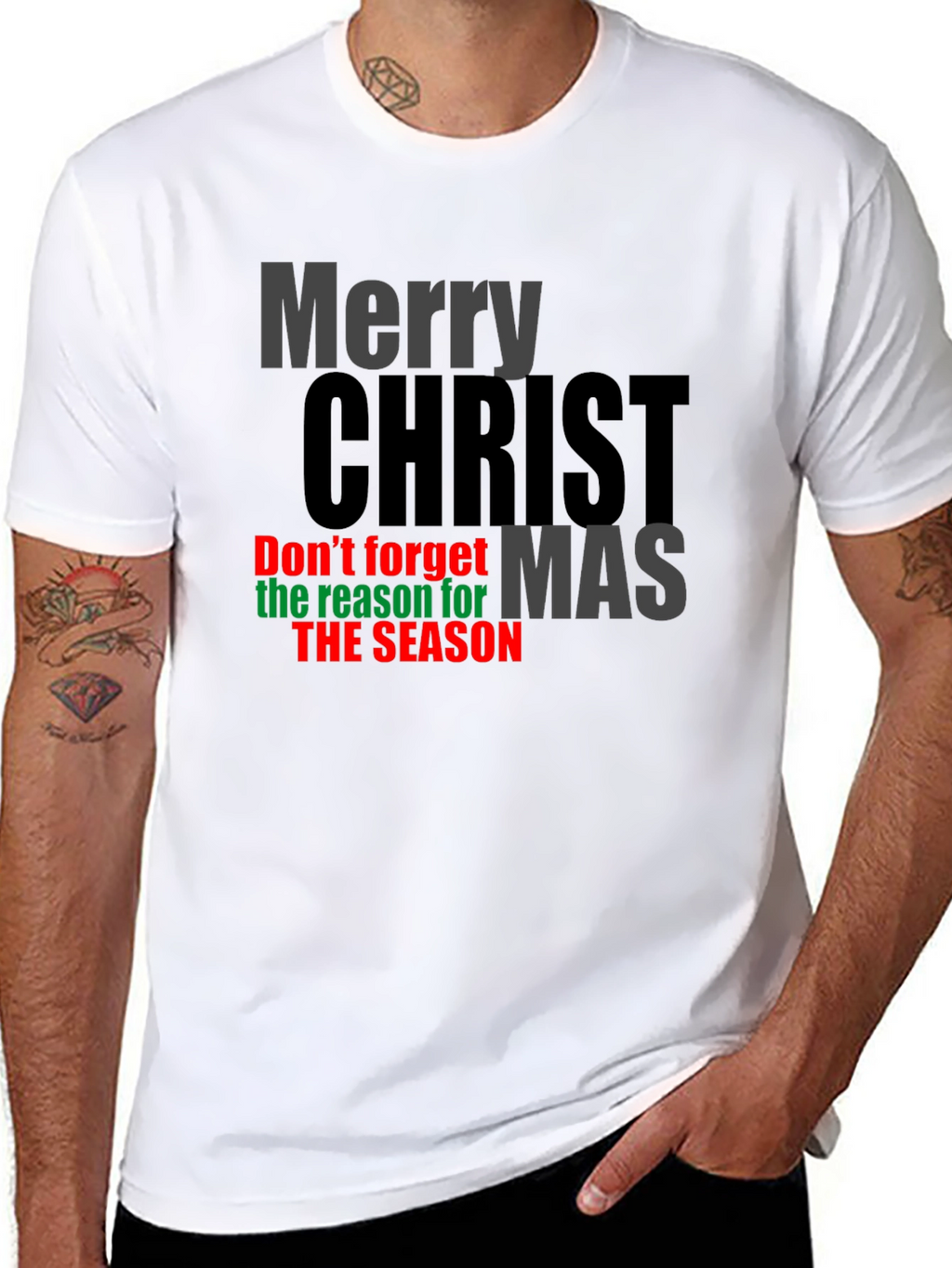 Merry Christ Mas Reason for the Season T-Shirt