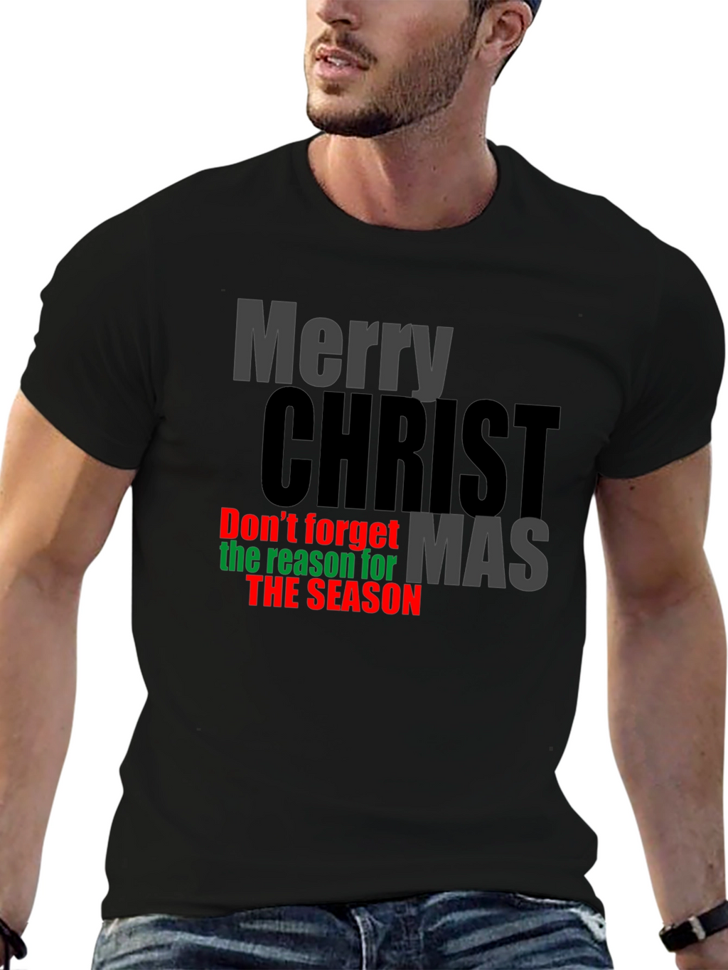 Merry Christ Mas Reason for the Season T-Shirt