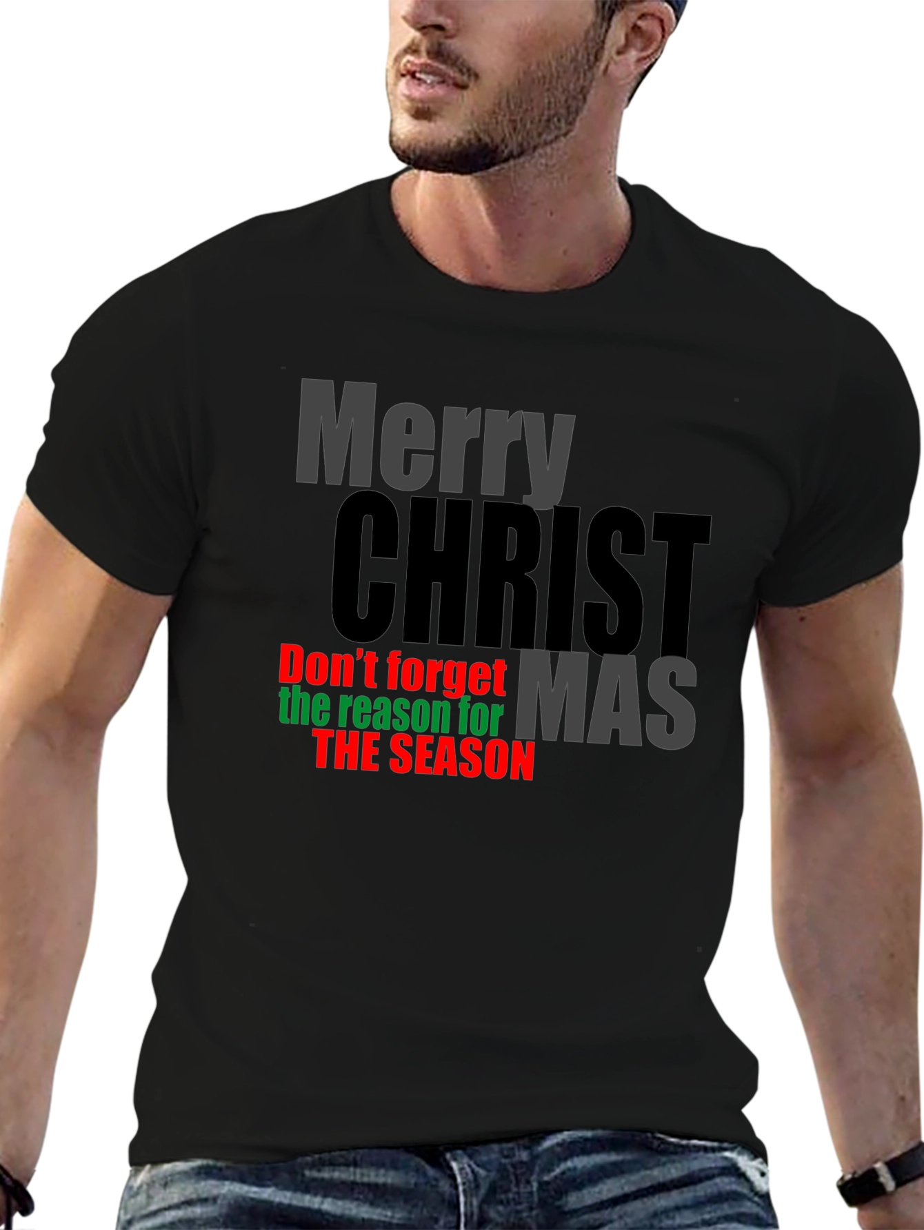 Merry Christ Mas Reason for the Season T-Shirt
