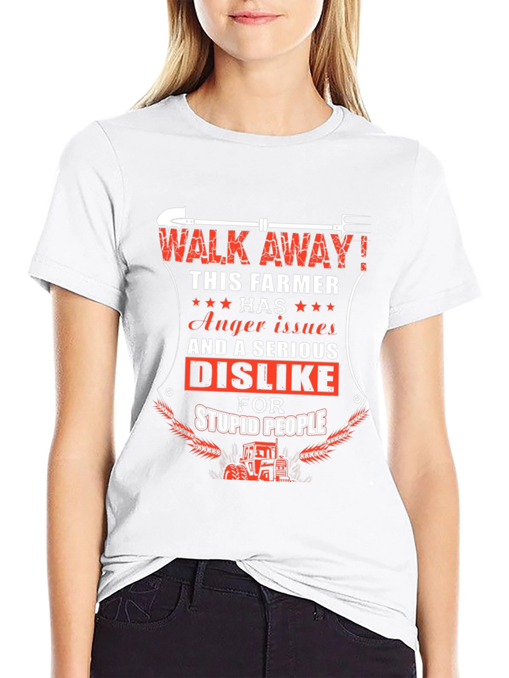 Farmer Anger Issues Graphic T-Shirt
