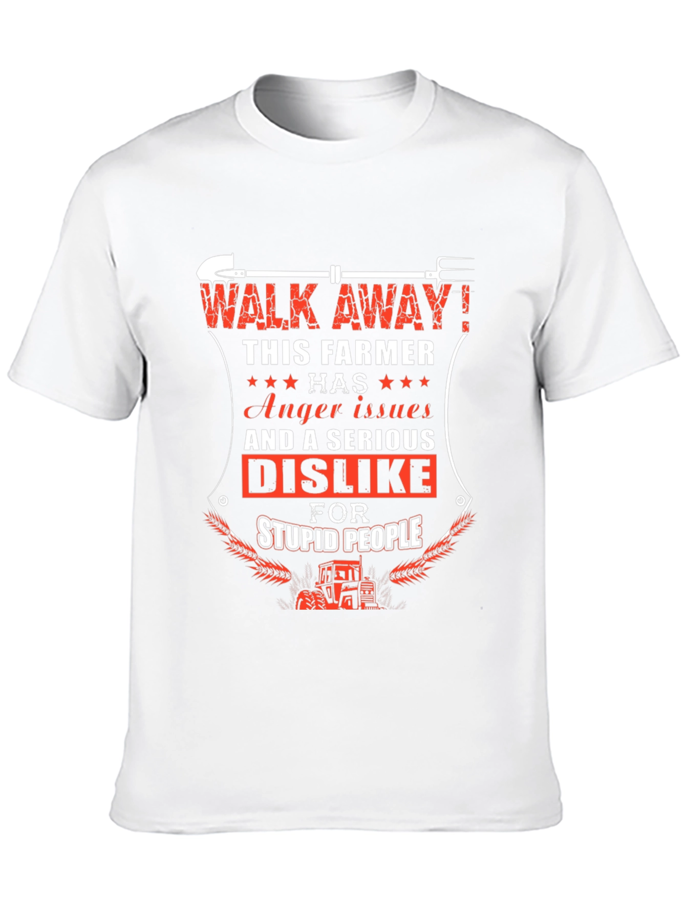 Farmer Anger Issues Graphic T-Shirt
