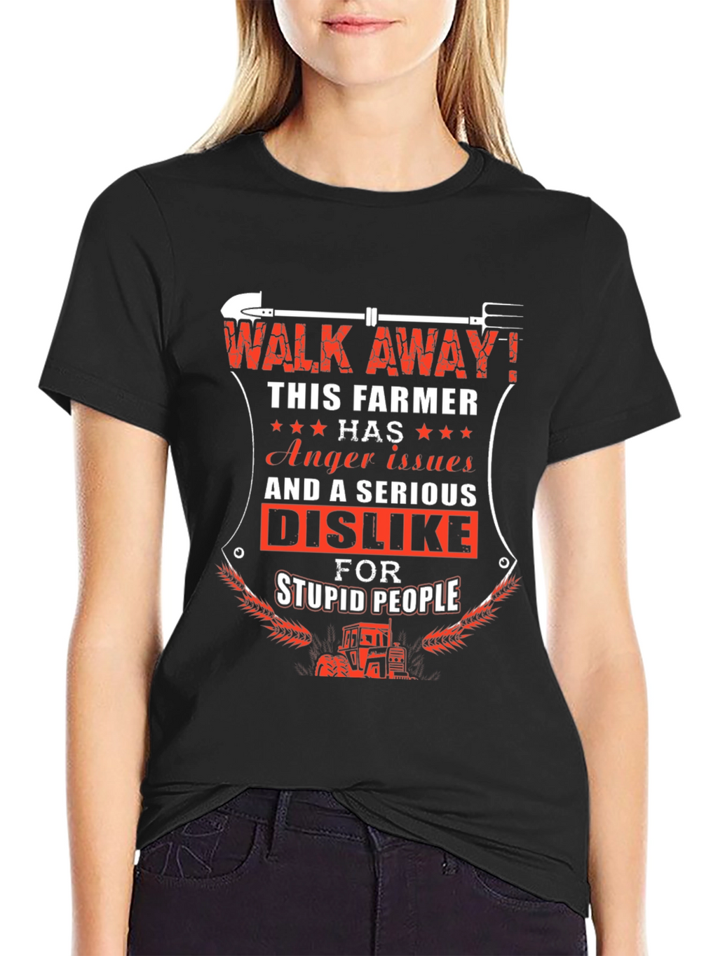 Farmer Anger Issues Graphic T-Shirt