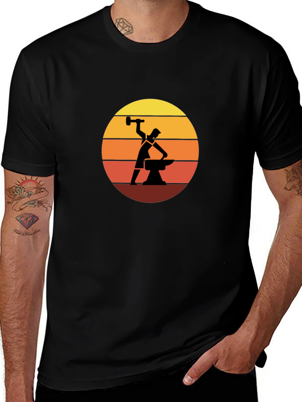 Blacksmith Sunset Graphic Tee