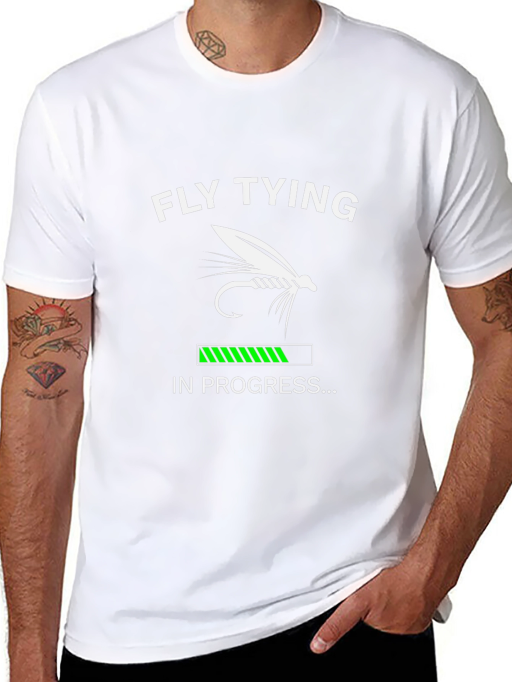 Fly Tying in Progress T-Shirt
