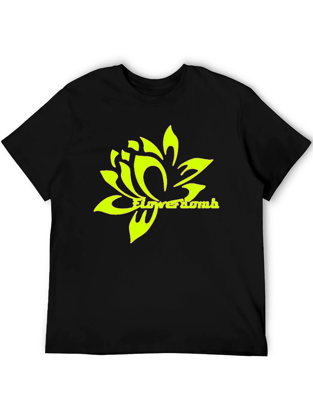 Flowerbomb Graphic Black T-Shirt