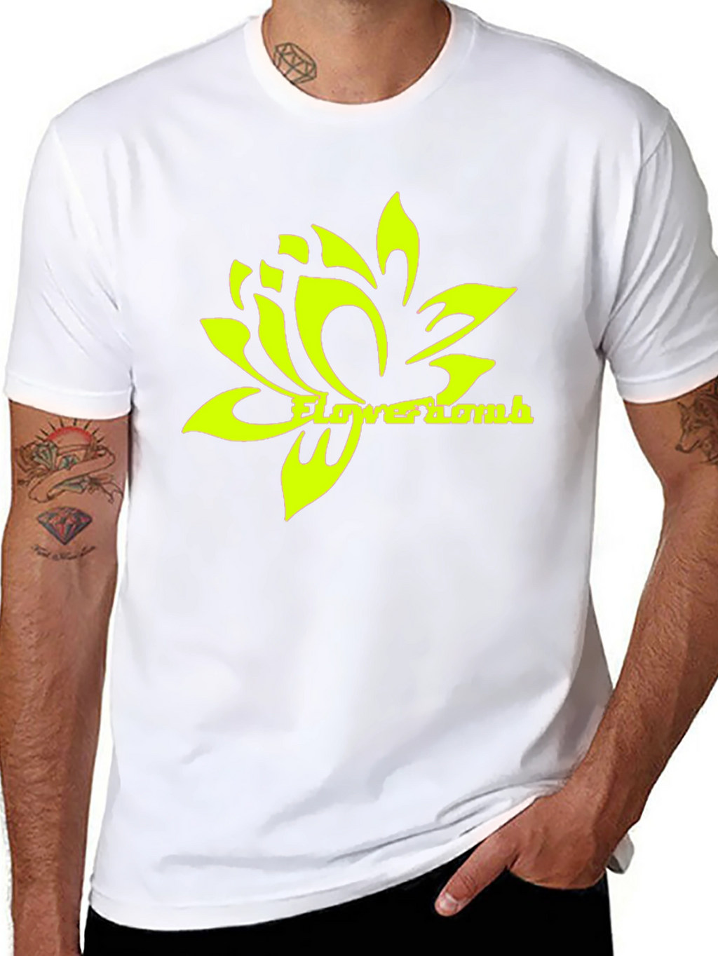 Flowerbomb Graphic Black T-Shirt