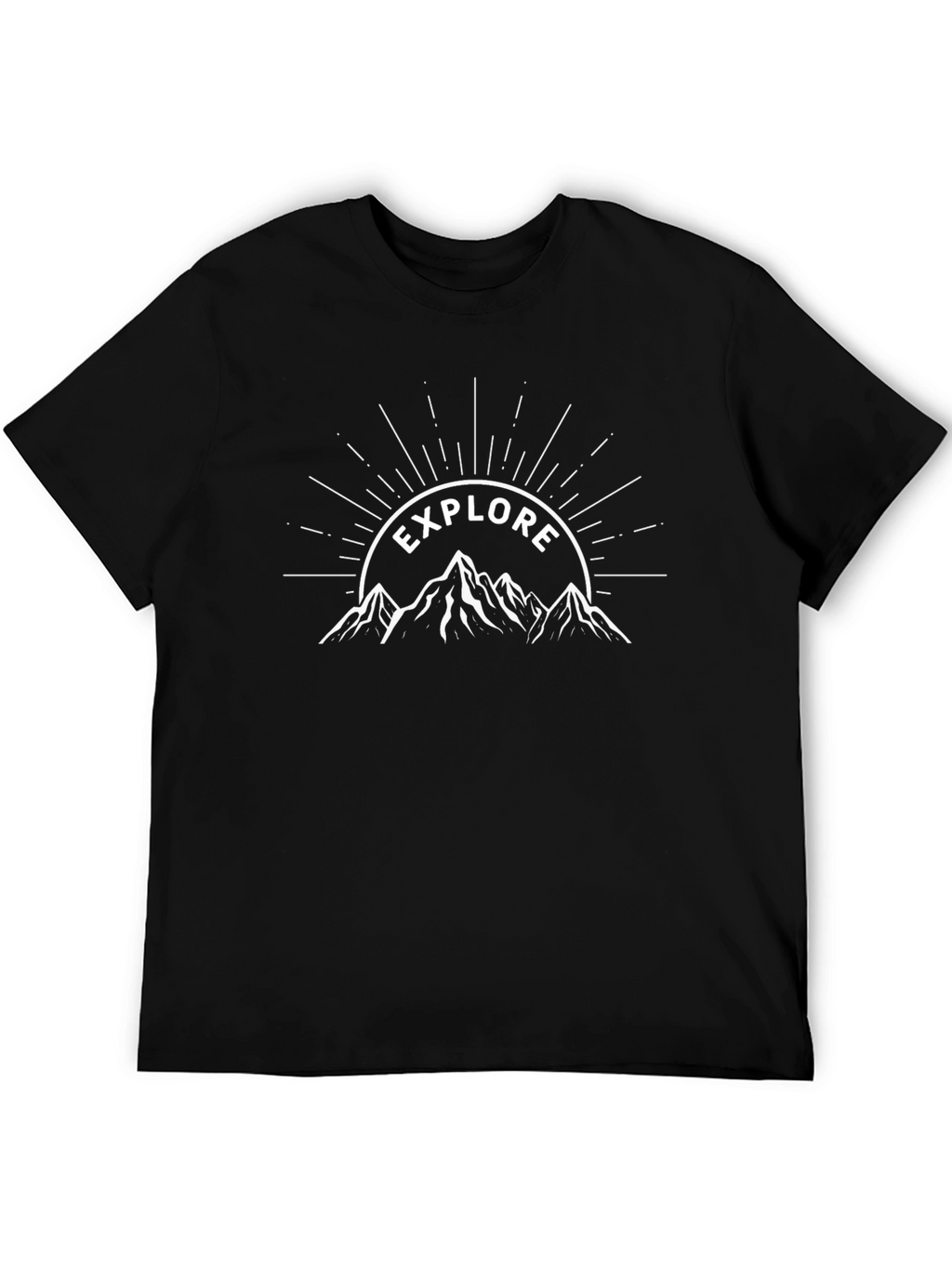 Explore Mountain Graphic Tee - Adventure Ready T-Shirt