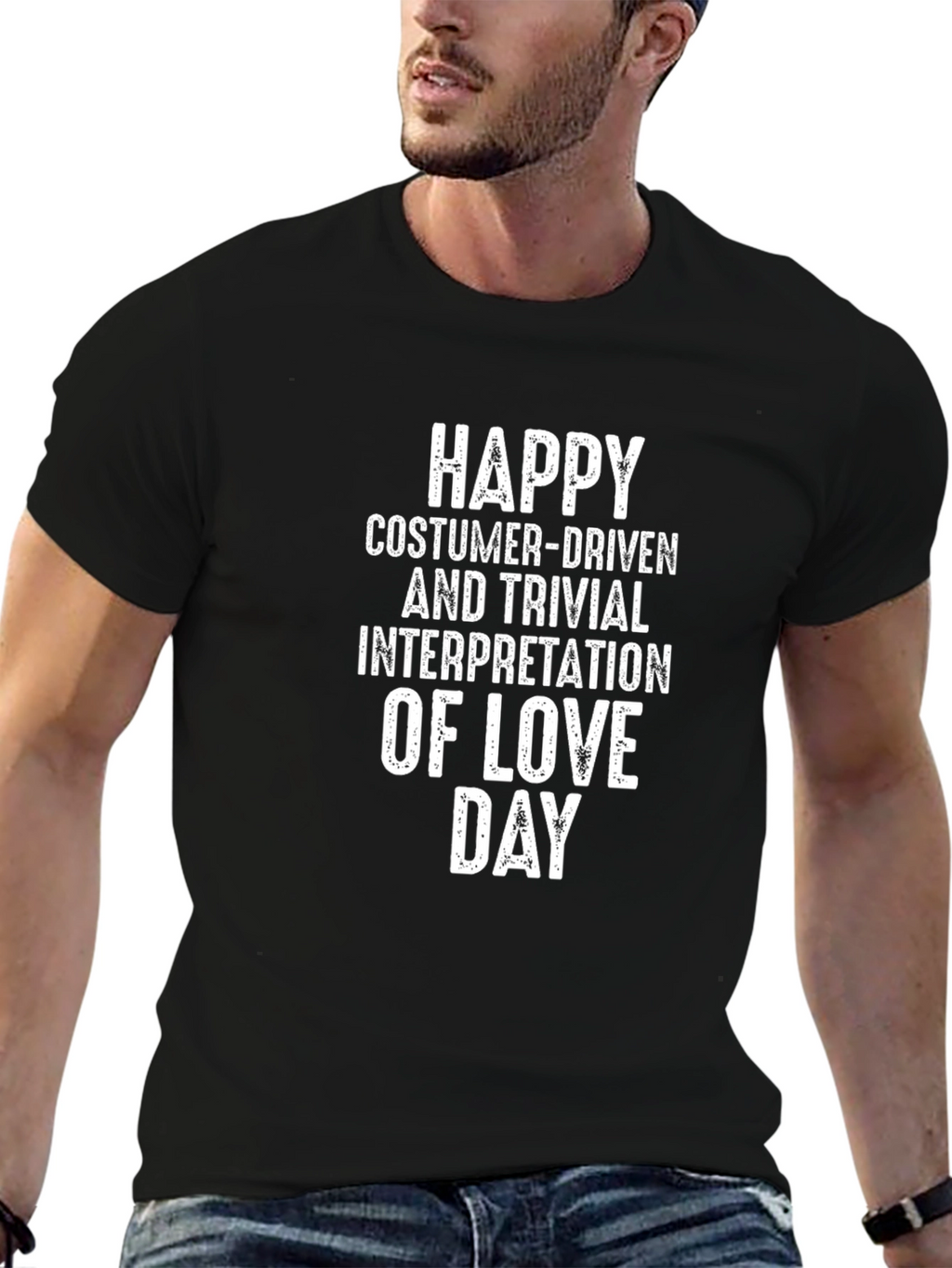 Funny Anti-Valentines Day T-Shirt - Love Day Interpretation