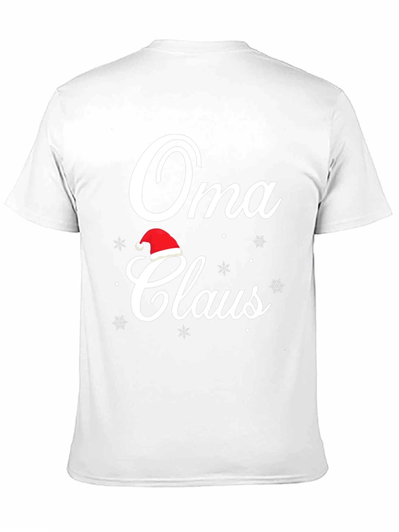 Oma Claus Christmas T-Shirt Holiday Tee