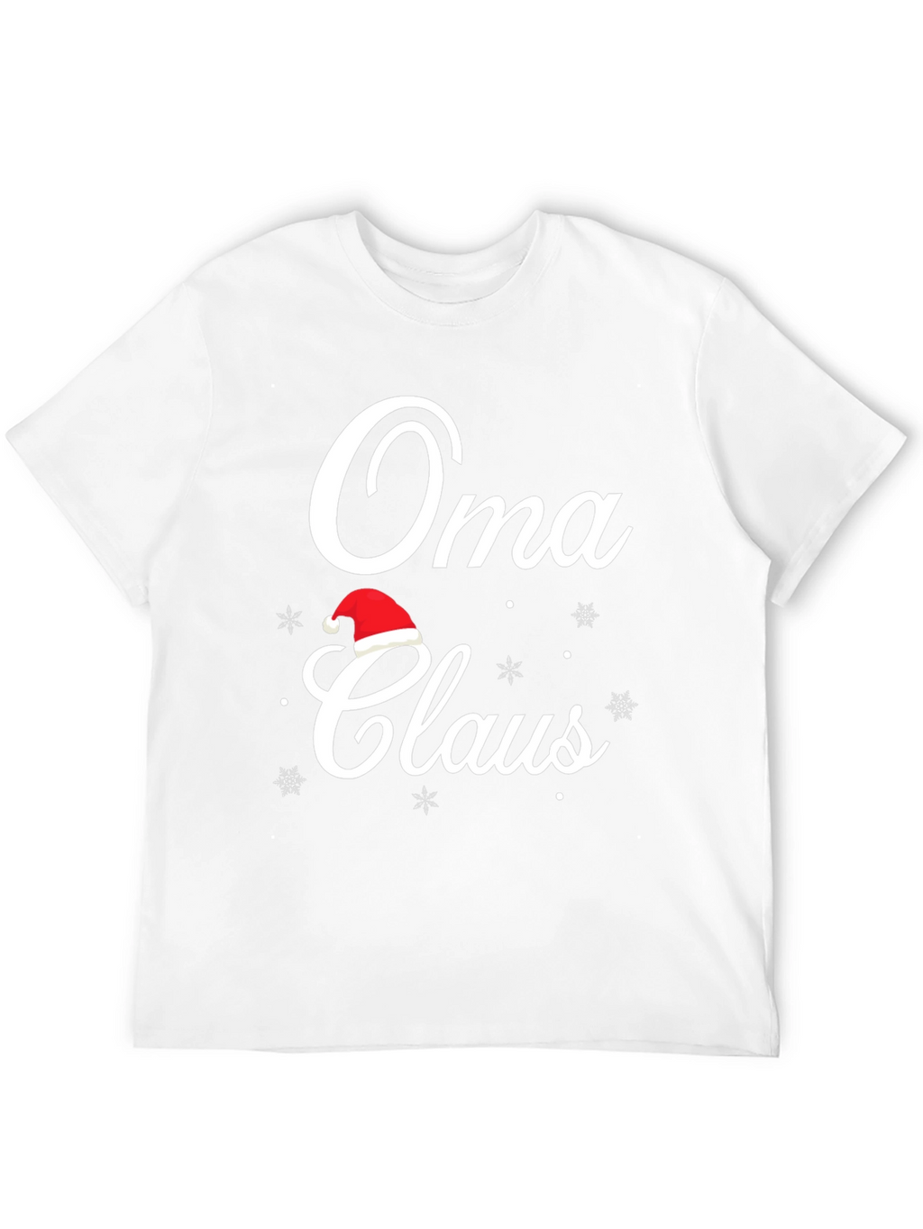 Oma Claus Christmas T-Shirt Holiday Tee