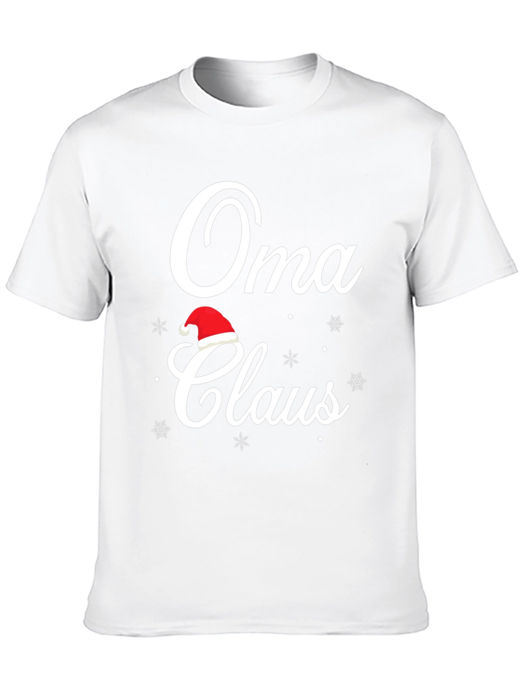 Oma Claus Christmas T-Shirt Holiday Tee