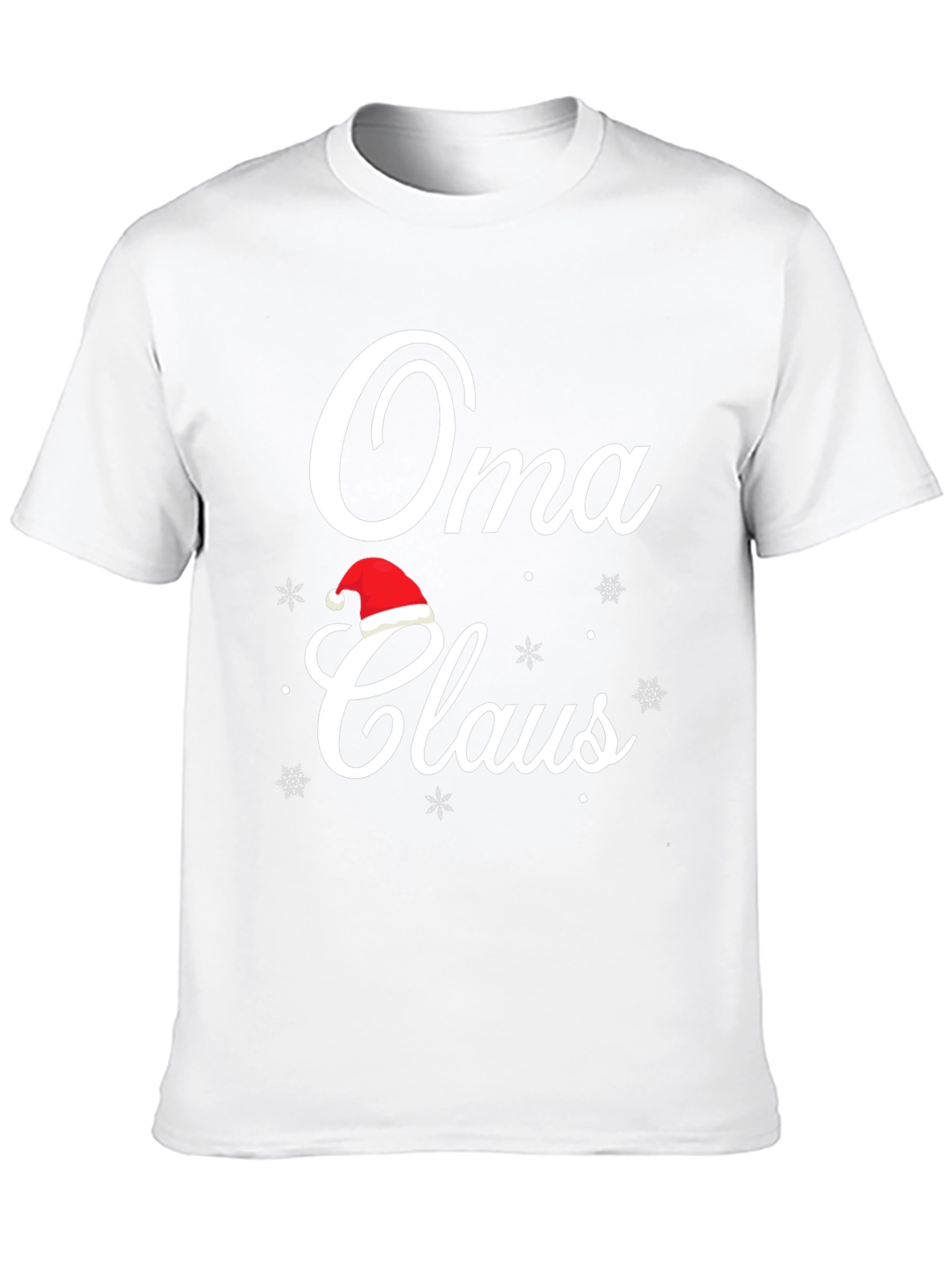 Oma Claus Christmas T-Shirt Holiday Tee