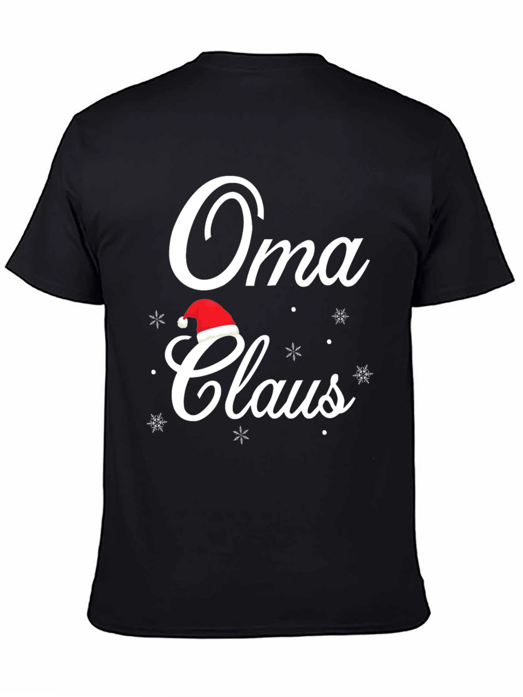 Oma Claus Christmas T-Shirt Holiday Tee