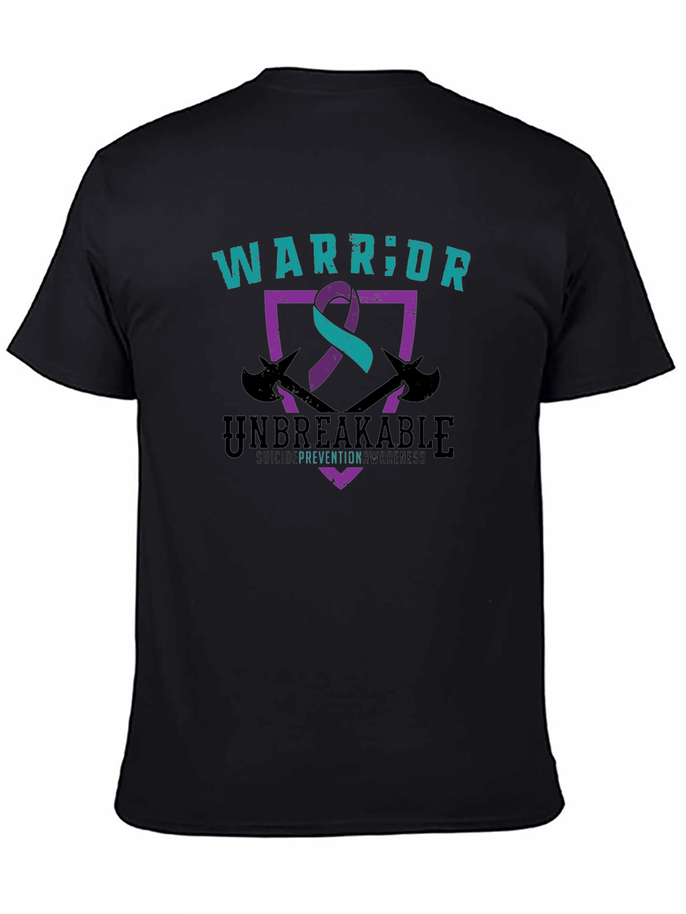 Warrior Unbreakable Suicide Prevention Awareness T-Shirt