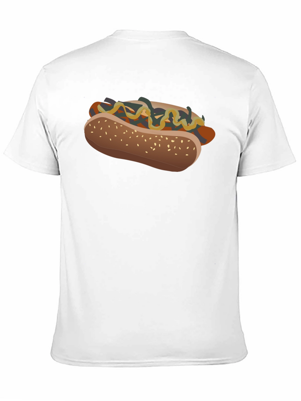 Hot Dog Graphic T-Shirt - Unisex Casual Tee