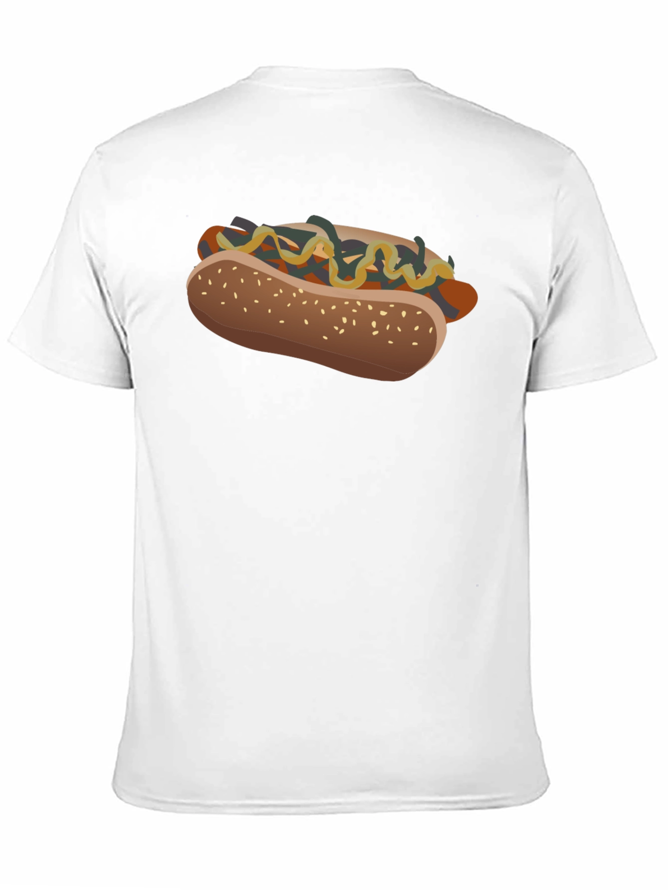 Hot Dog Graphic T-Shirt - Unisex Casual Tee