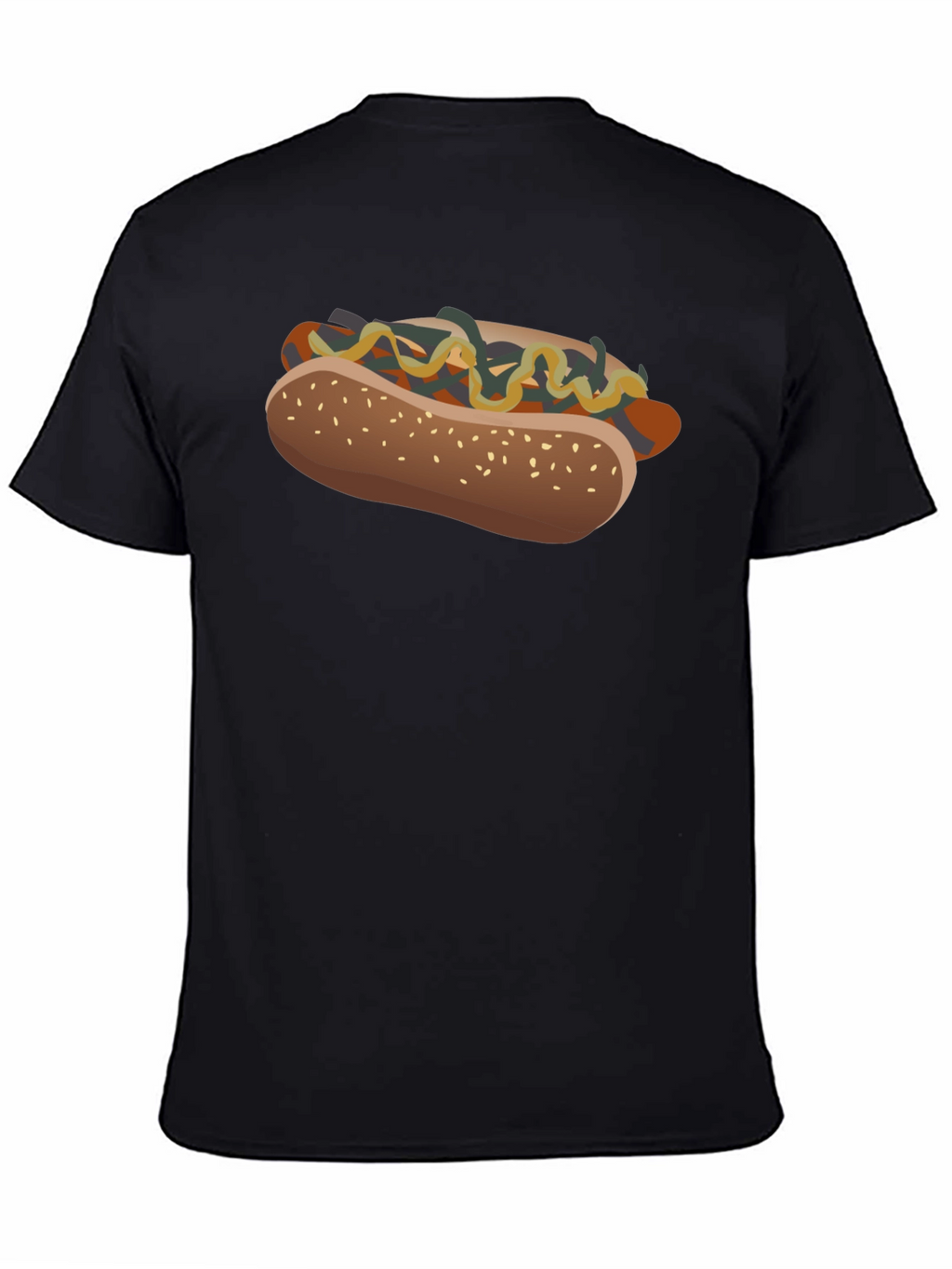 Hot Dog Graphic T-Shirt - Unisex Casual Tee