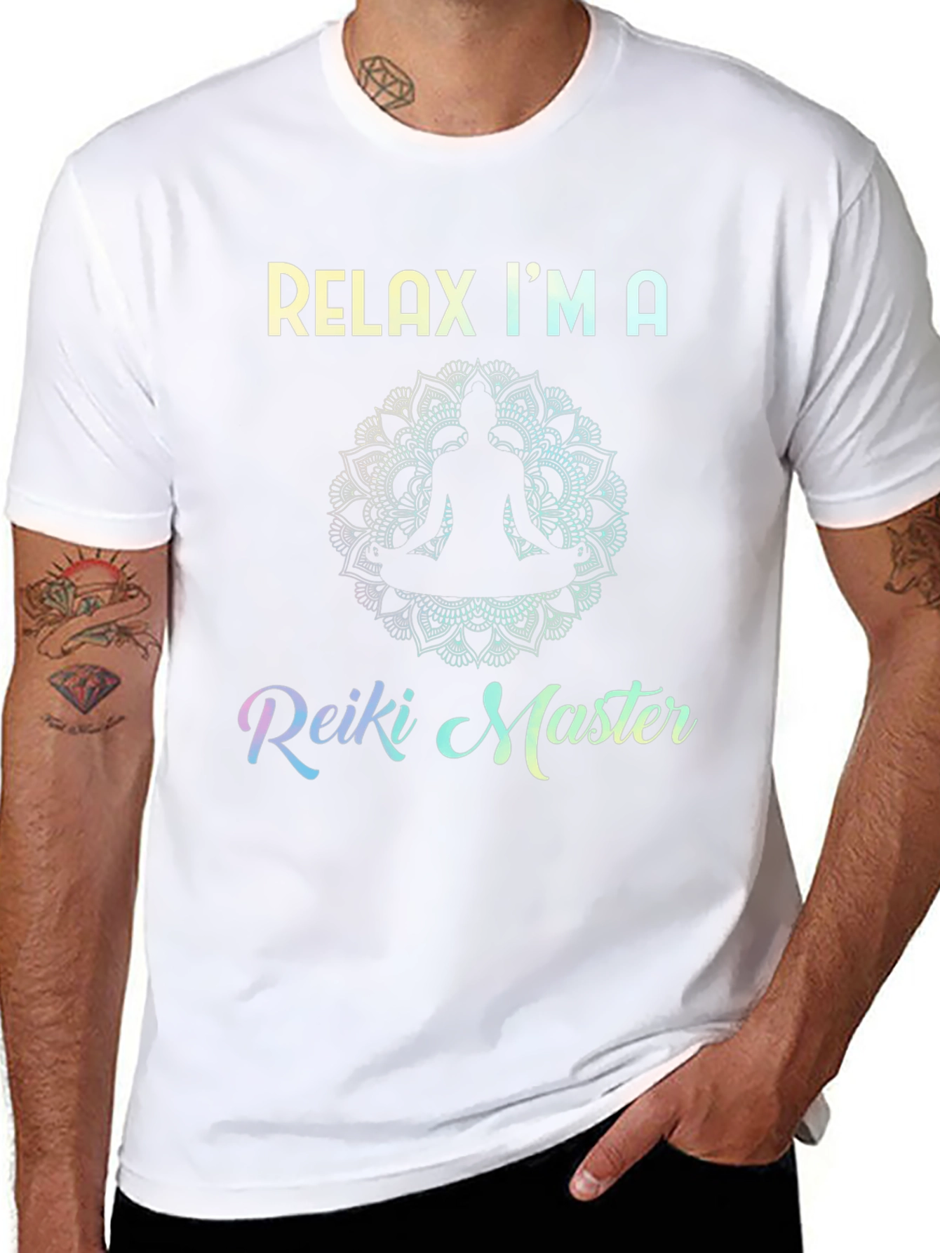 Relax Im a Reiki Master Graphic T-Shirt