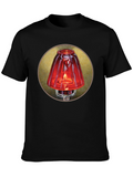 Red Candle Lamp Graphic T-Shirt