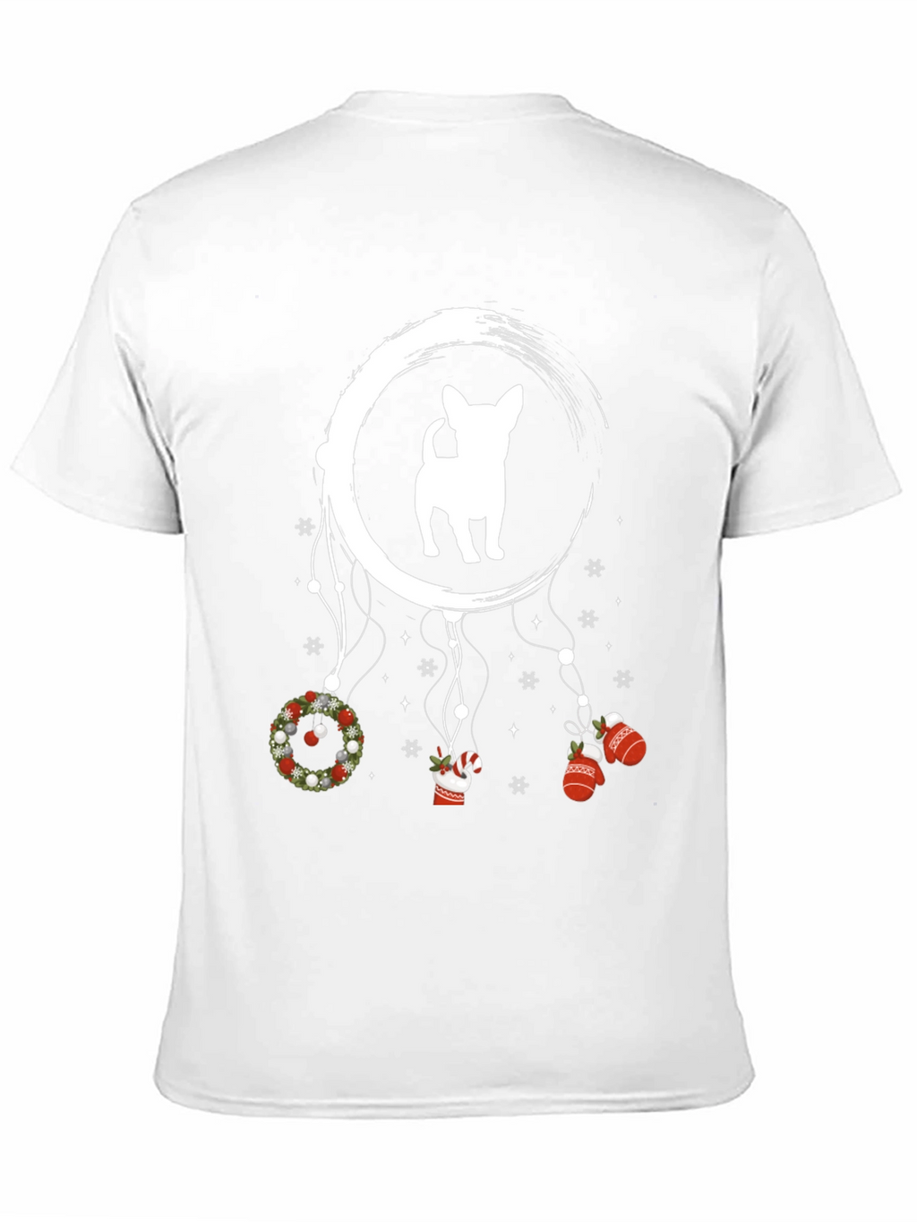 Christmas Dog T-Shirt Holiday Dreamcatcher Tee