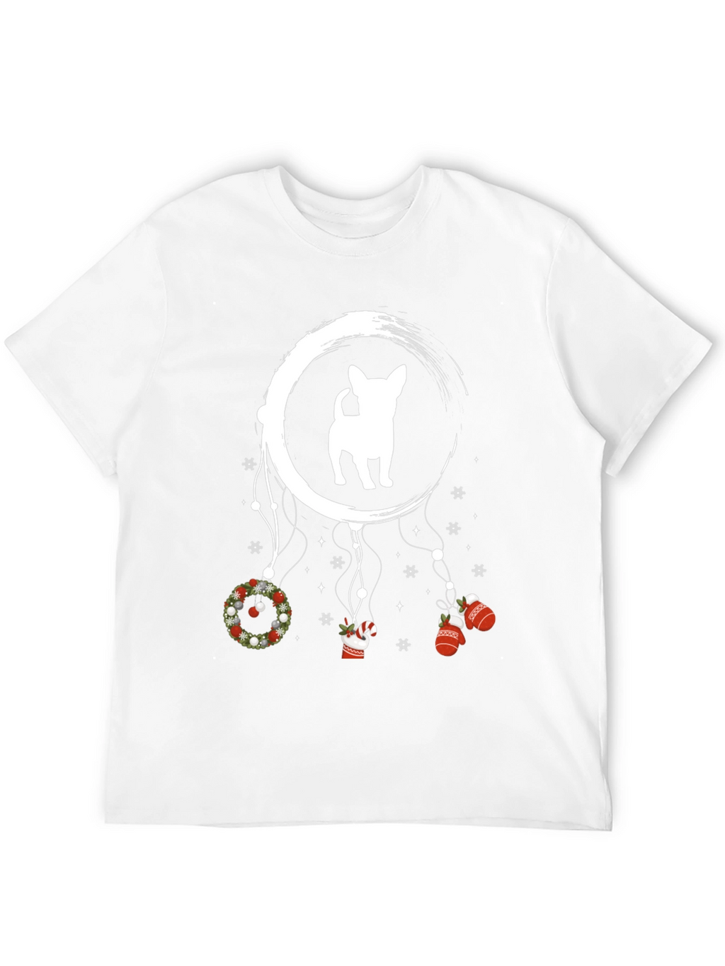 Christmas Dog T-Shirt Holiday Dreamcatcher Tee