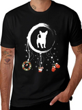 Christmas Dog T-Shirt Holiday Dreamcatcher Tee