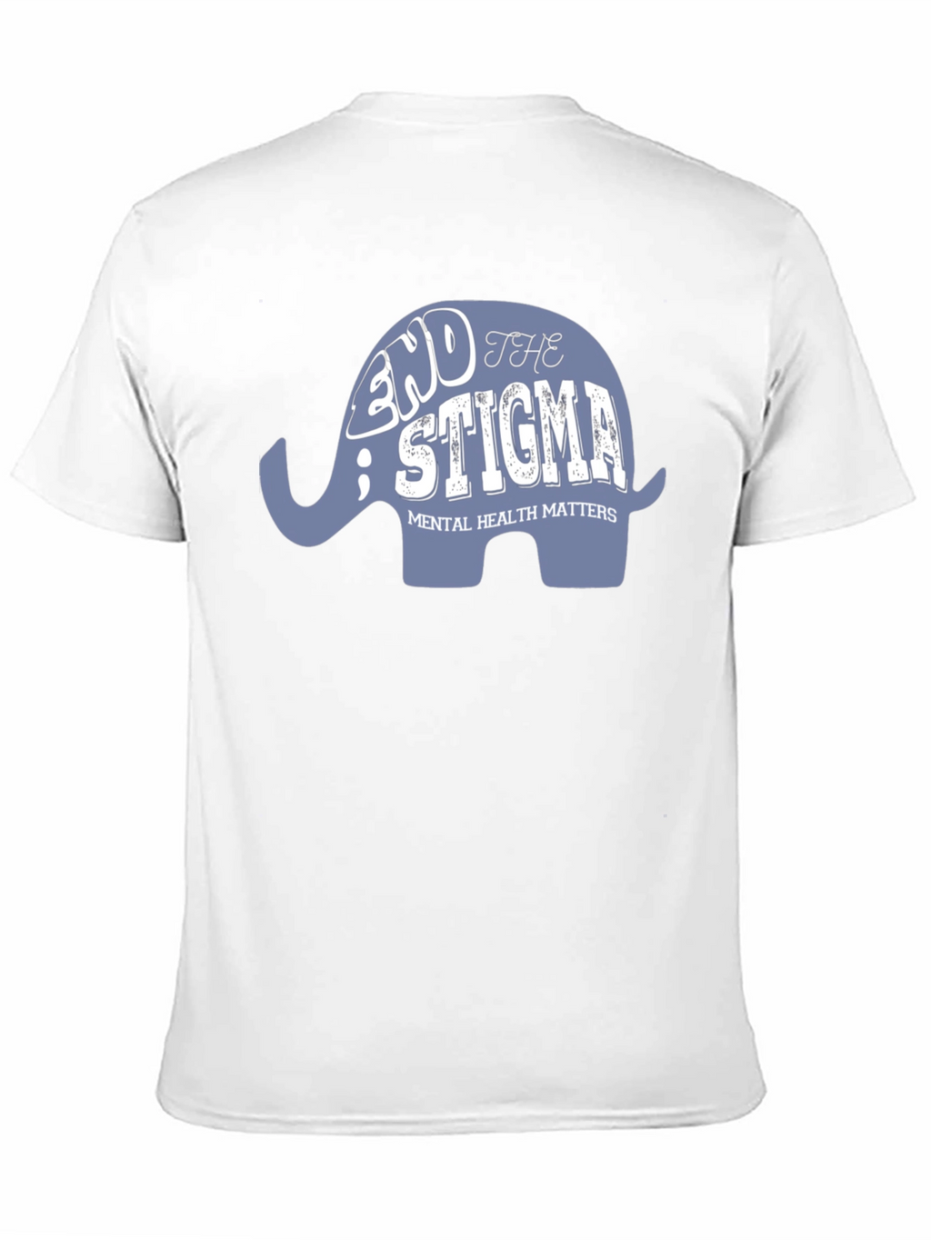 End the Stigma Mental Health Matters Graphic T-Shirt