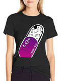 Music Pills Graphic T-Shirt - Black Cotton Tee