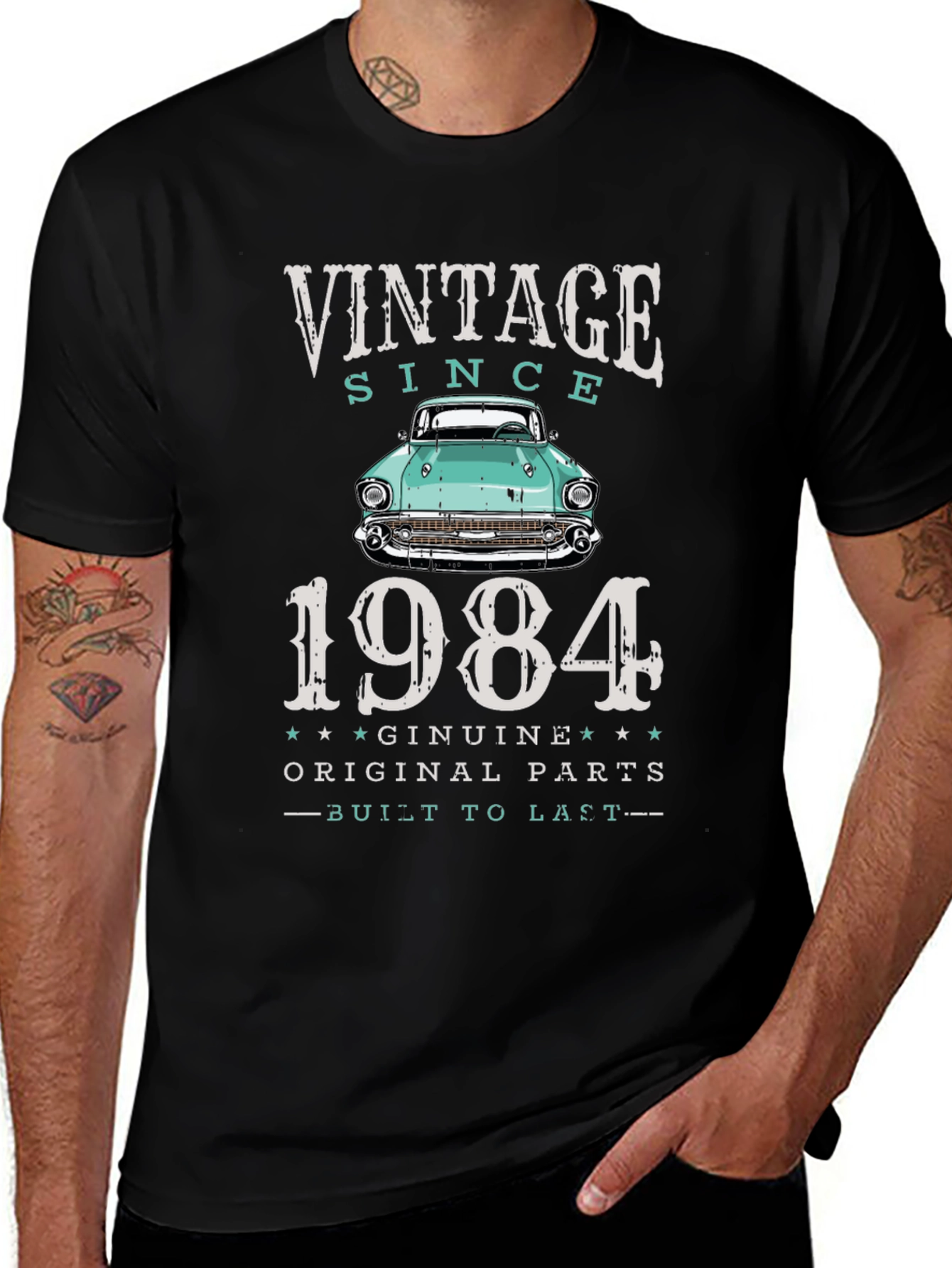 Vintage 1984 Car T-Shirt