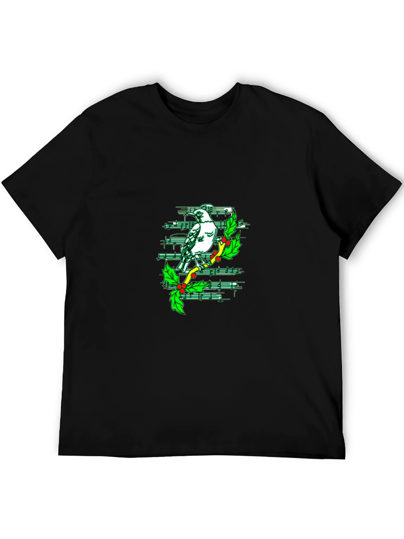 Musical Mockingbird T-Shirt - Black
